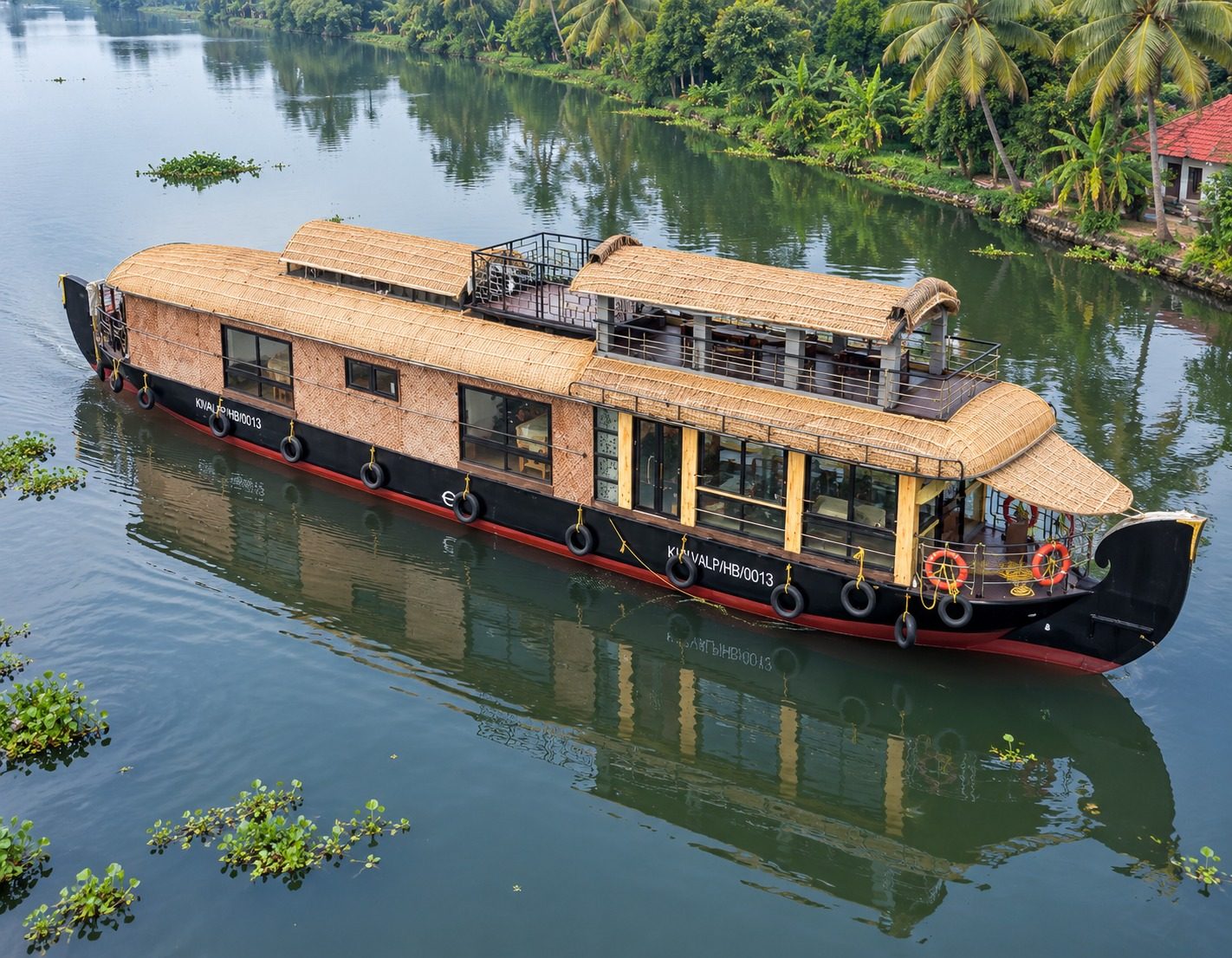 2 bedroom houseboat in Alappuzha