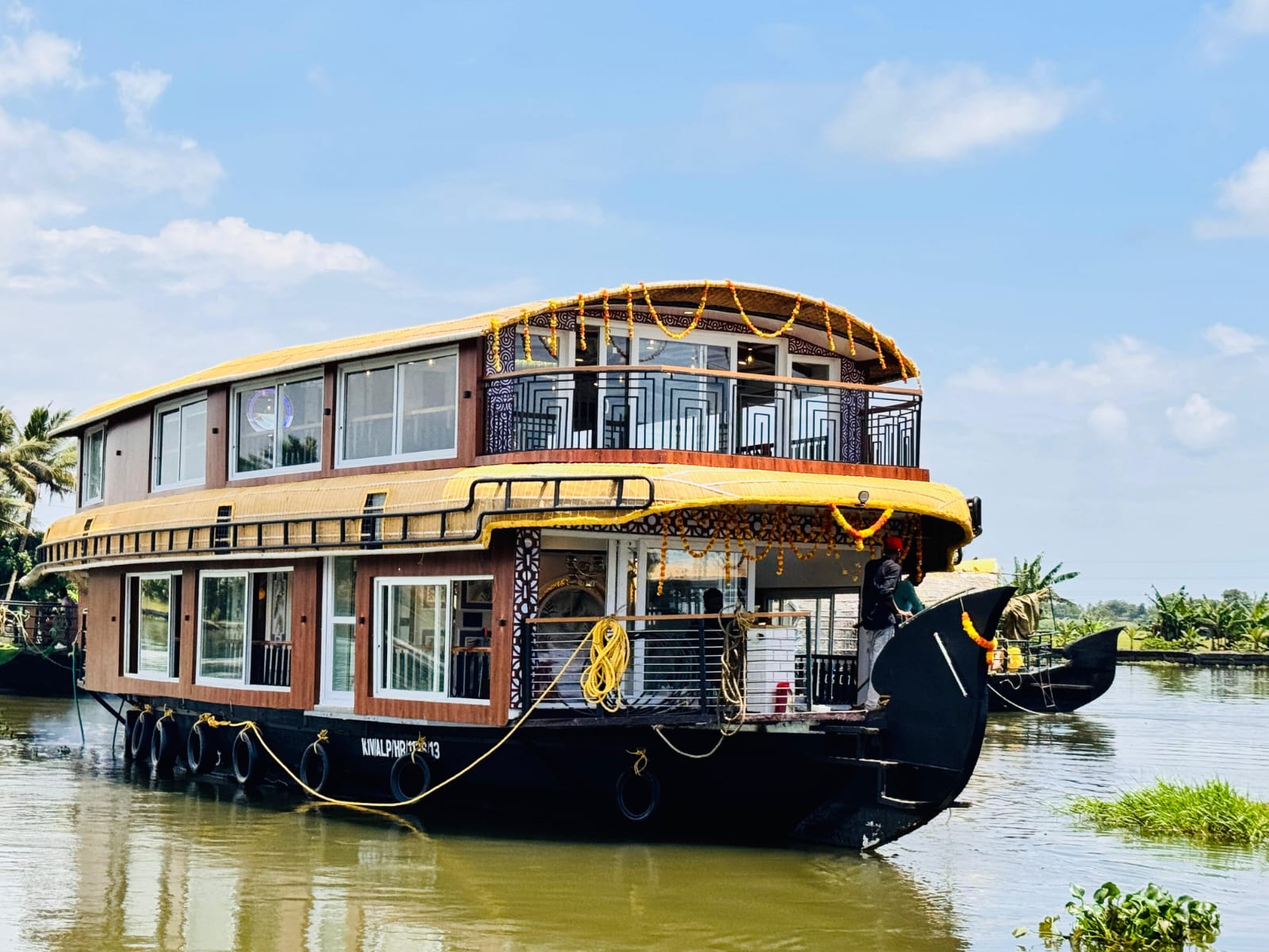 4 bedroom houseboat in Alappuzha
